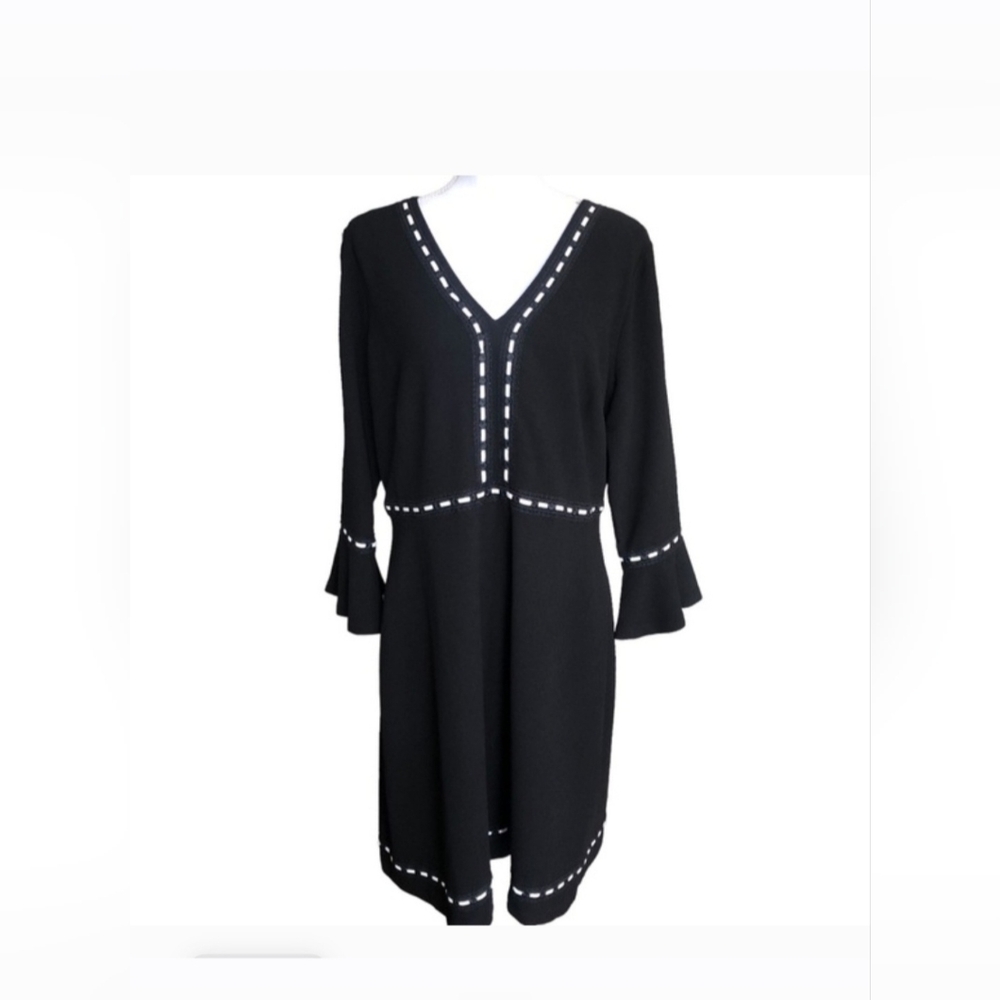 Karl Lagerfeld Size 12 Lined Dress, Very Good Condition